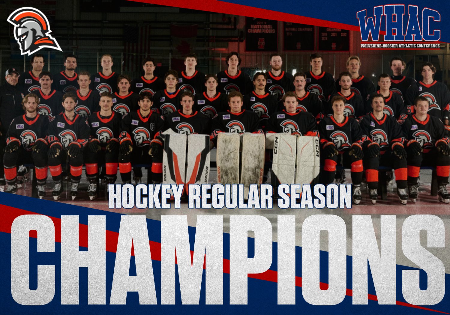 Indiana Tech Claims Sixth-Straight Hockey Regular Season Title
