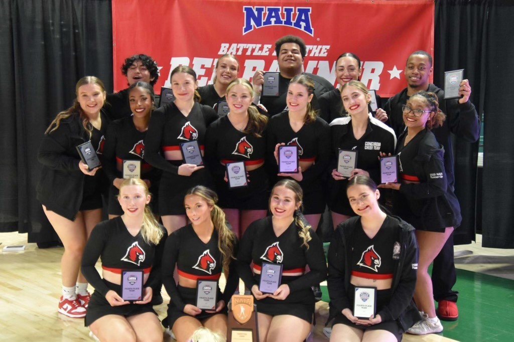 Concordia Finishes 4th at NAIA Cheer Championship