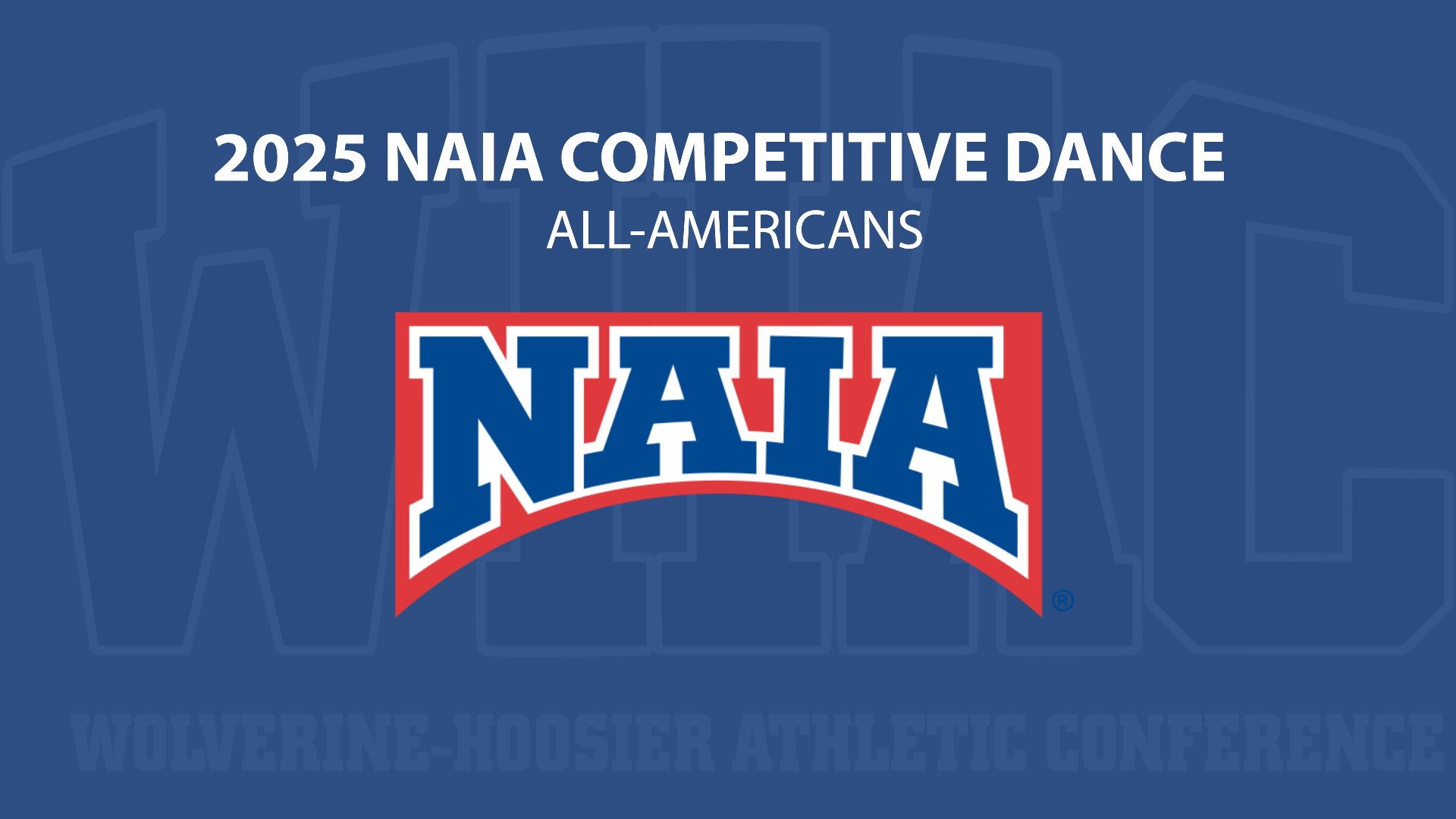 Five WHAC Dancers Named NAIA All-Americans