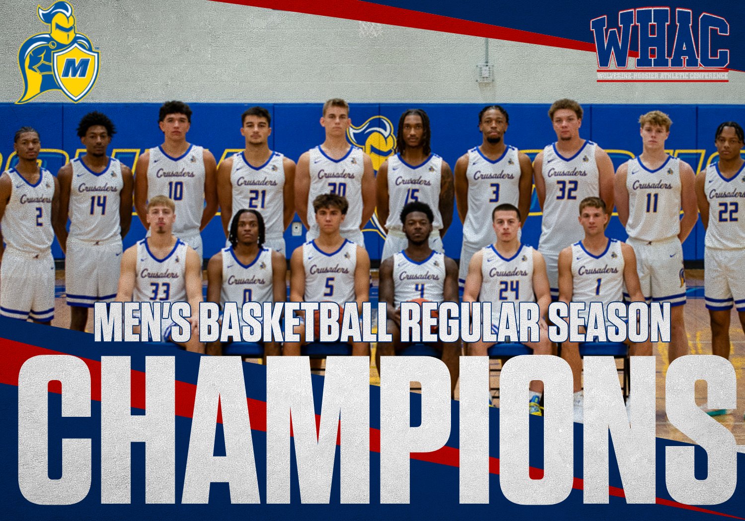 Madonna Claims Men's Basketball Regular Season Conference Title