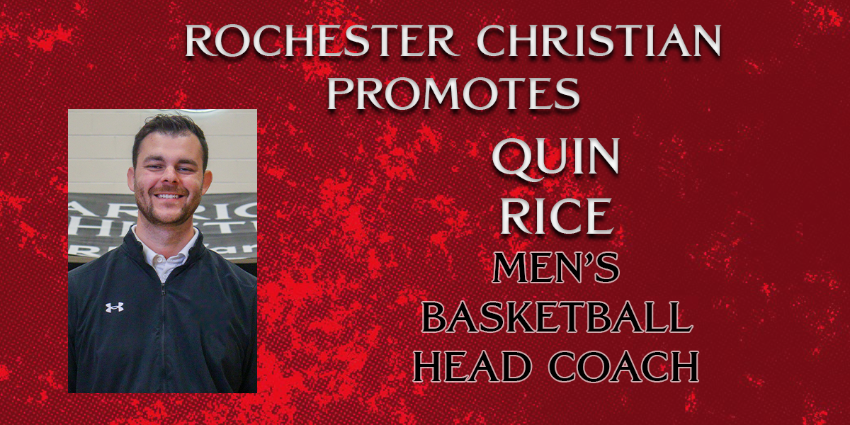 RCU Assistant Coach Quin Rice promoted to Head Coach