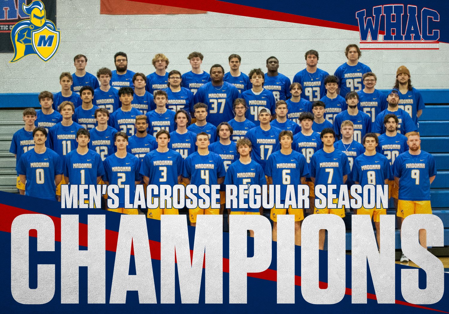 Madonna Claims Men's Lacrosse Regular Season Title