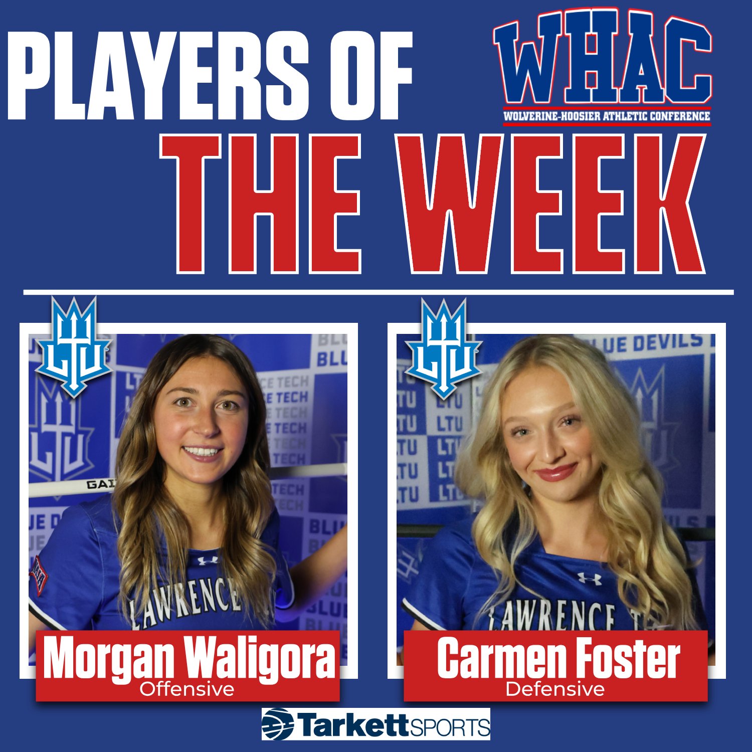 LTU Sweeps Final Women's Lacrosse Weekly Awards