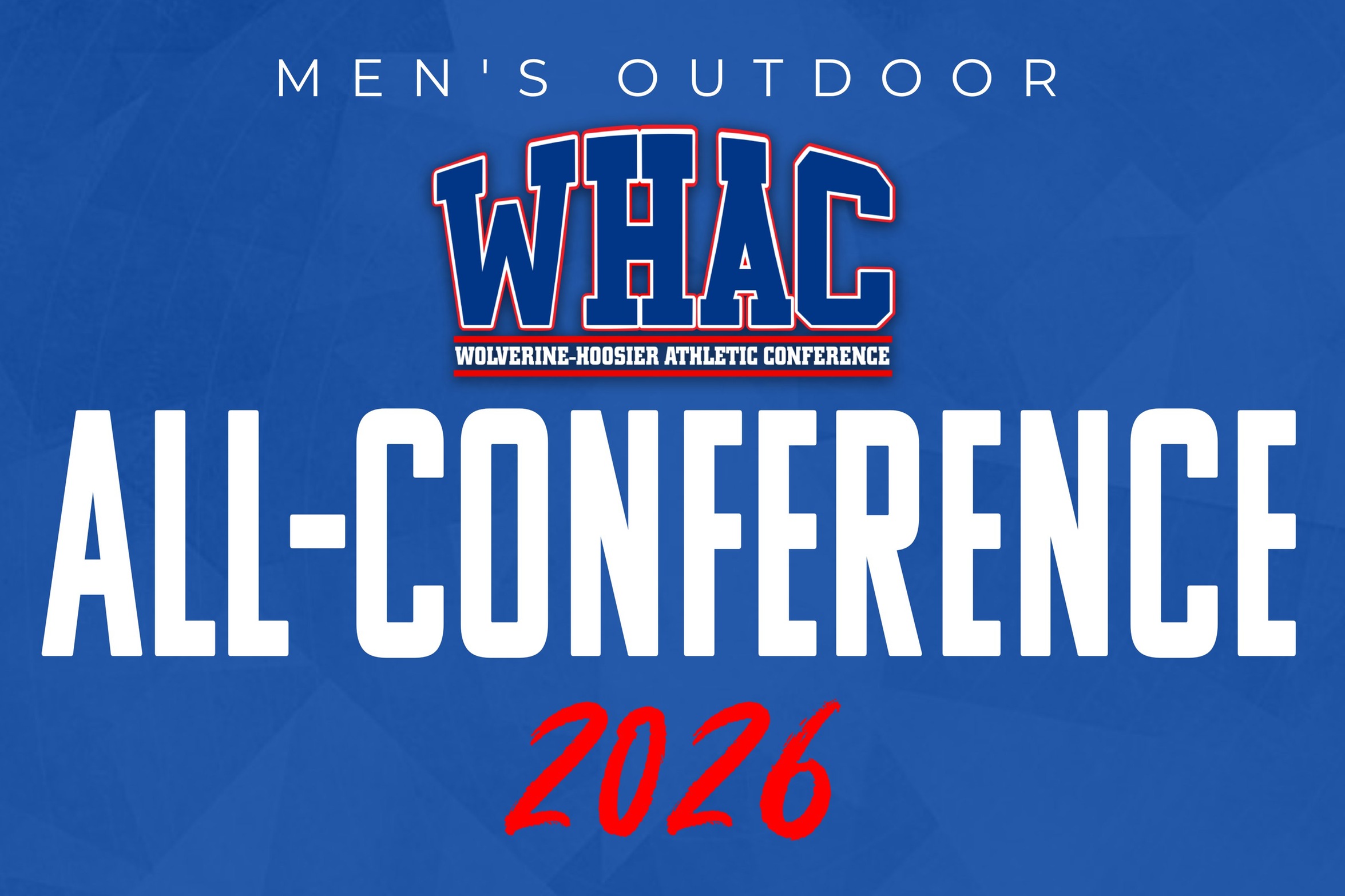 2026 Men's Outdoor Track &amp; Field All-Conference Honors Released