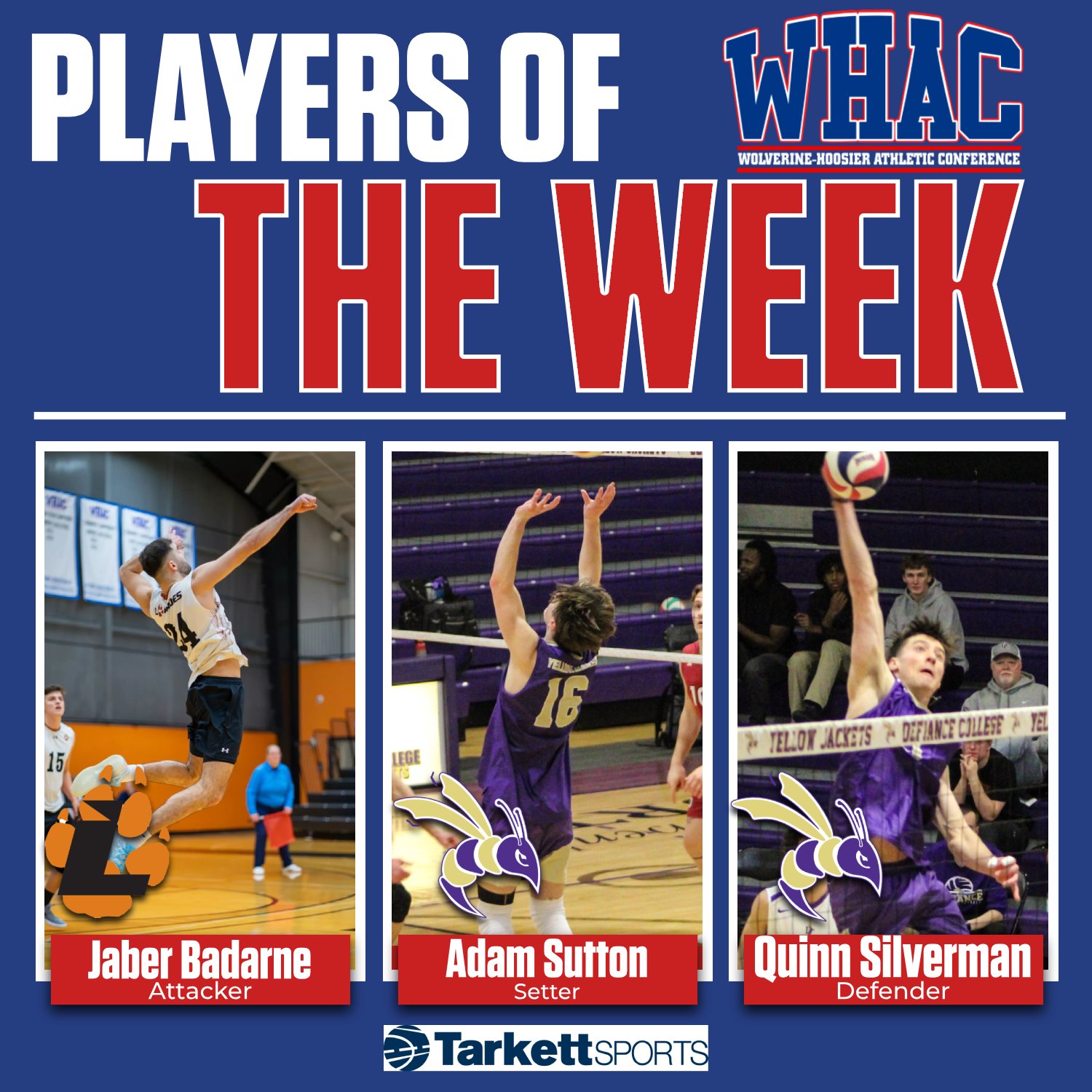 Badarne, Sutton and Silverman Claim MVB Weekly Awards