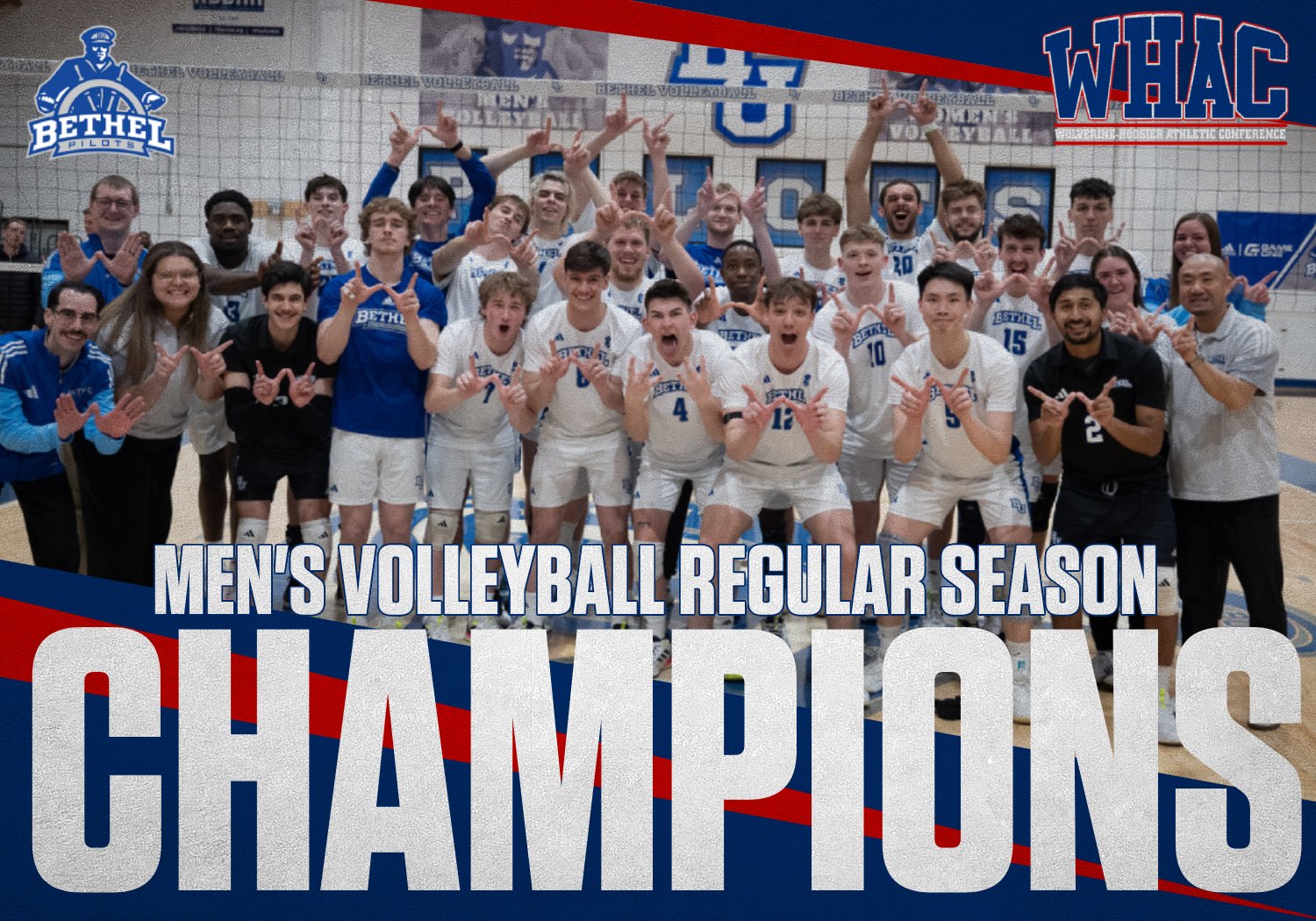 Bethel Claims First WHAC Men's Volleyball Regular Season Title