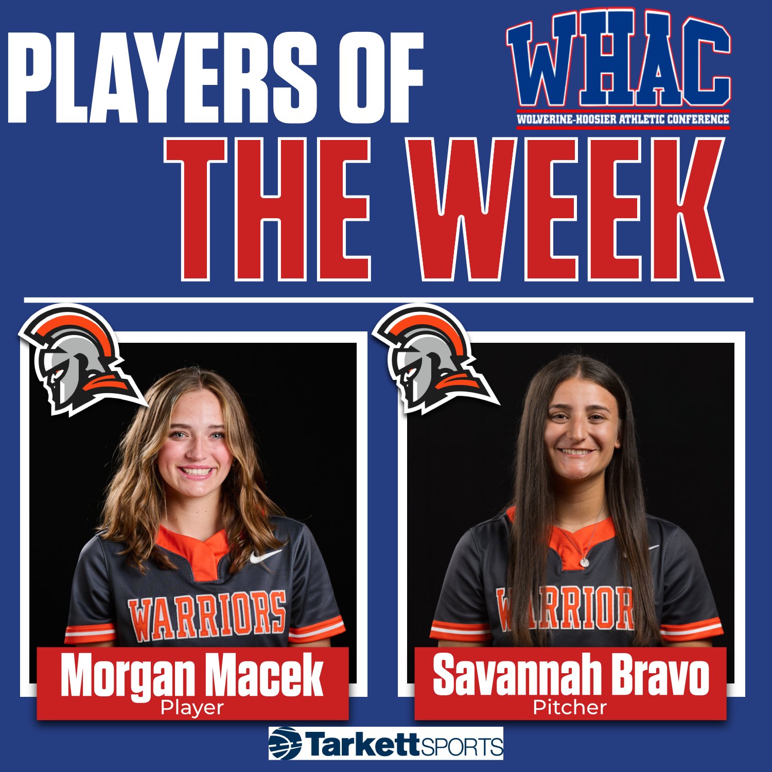 Indiana Tech Sweeps Weekly WHAC Softball Honors