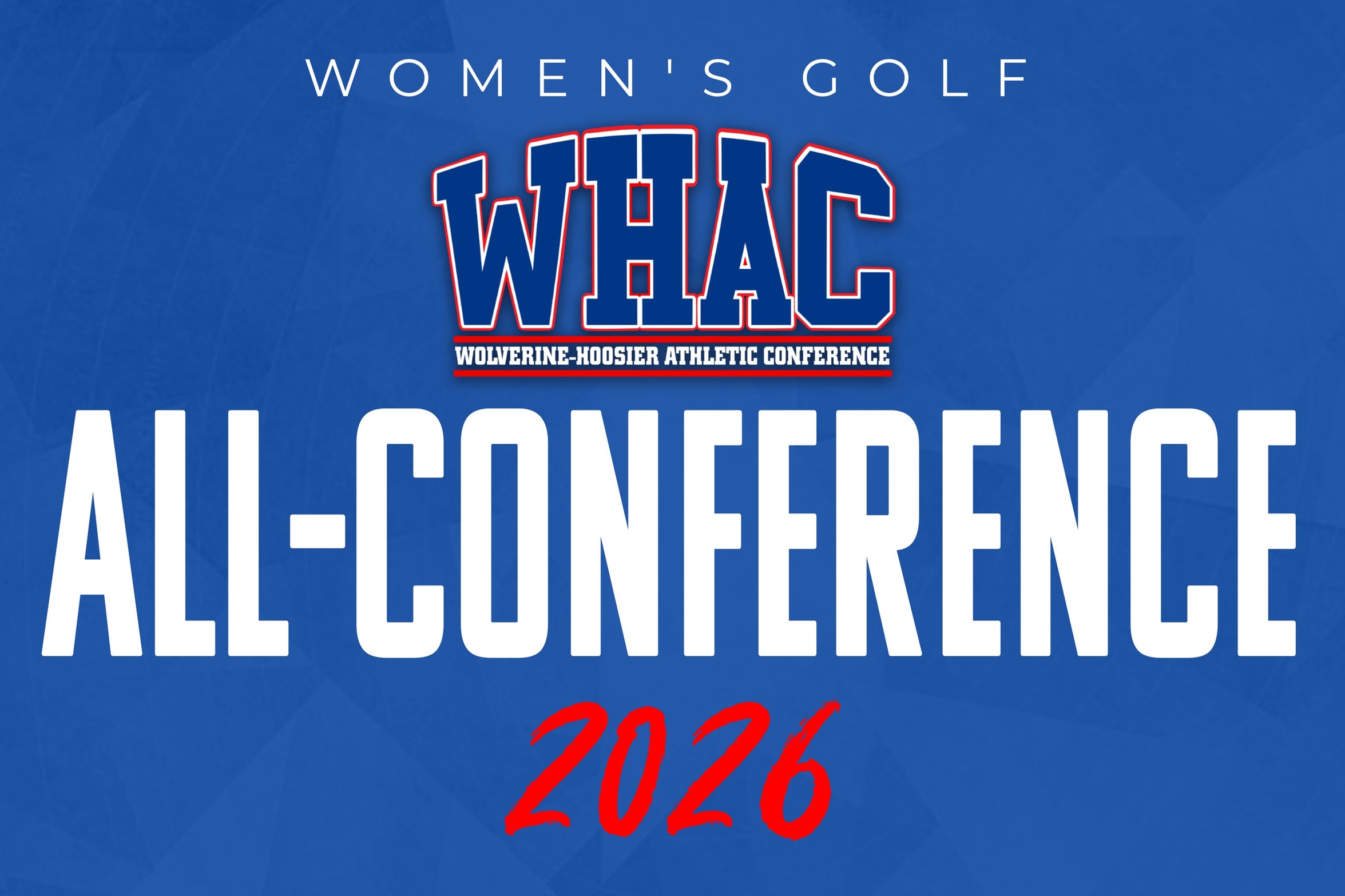 2026 Women's Golf Honors Released