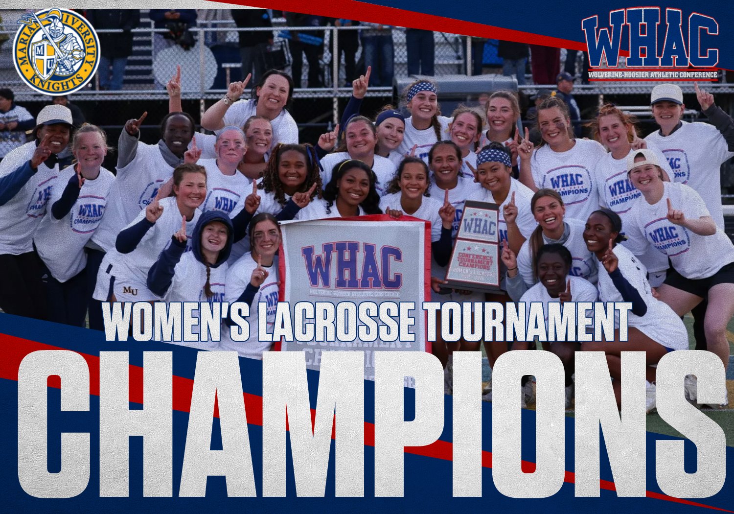 Marian Claims 2026 Women's Lacrosse Tournament Title