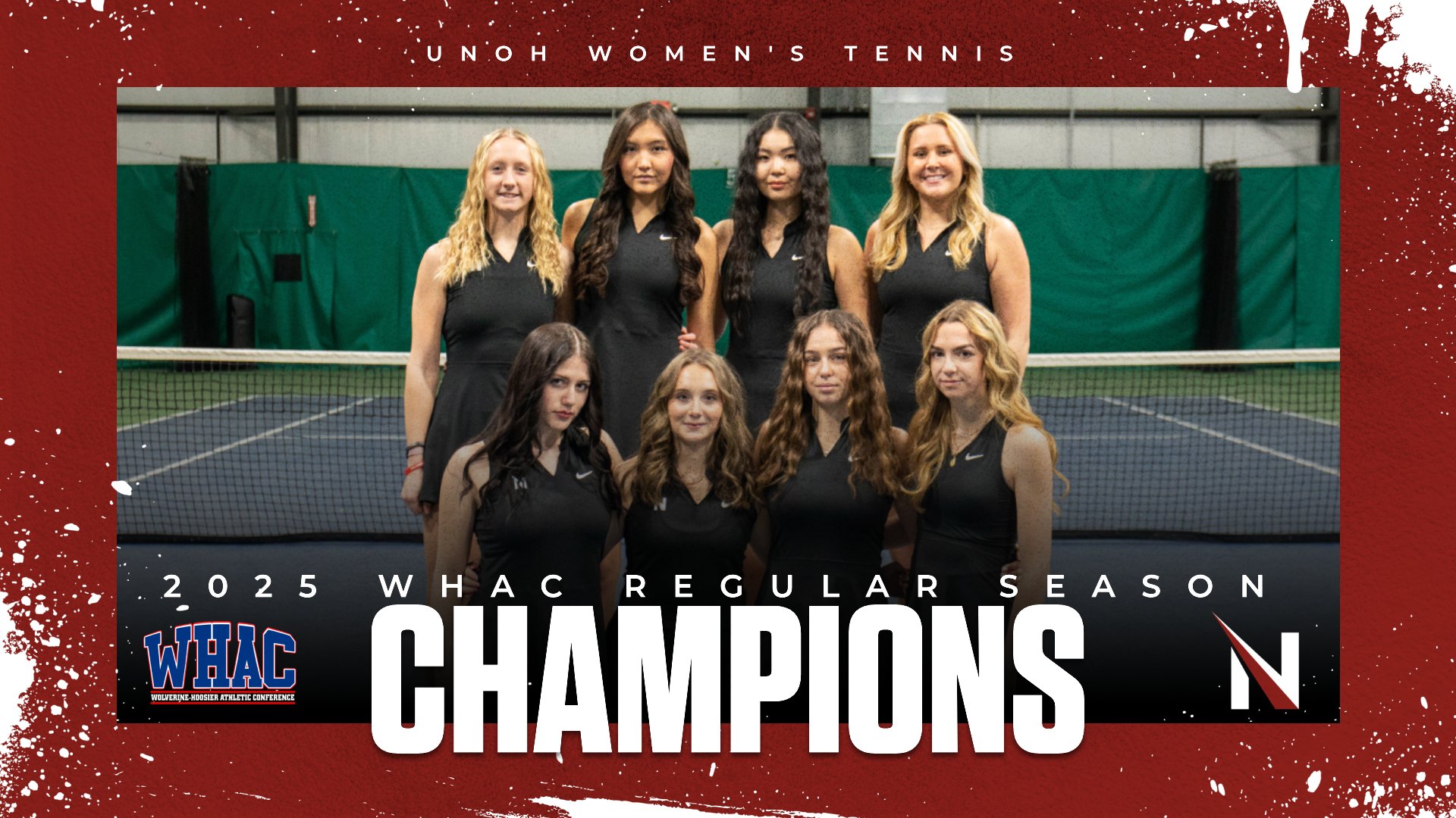 UNOH Women's Tennis Claims 2025 Regular Season Championship