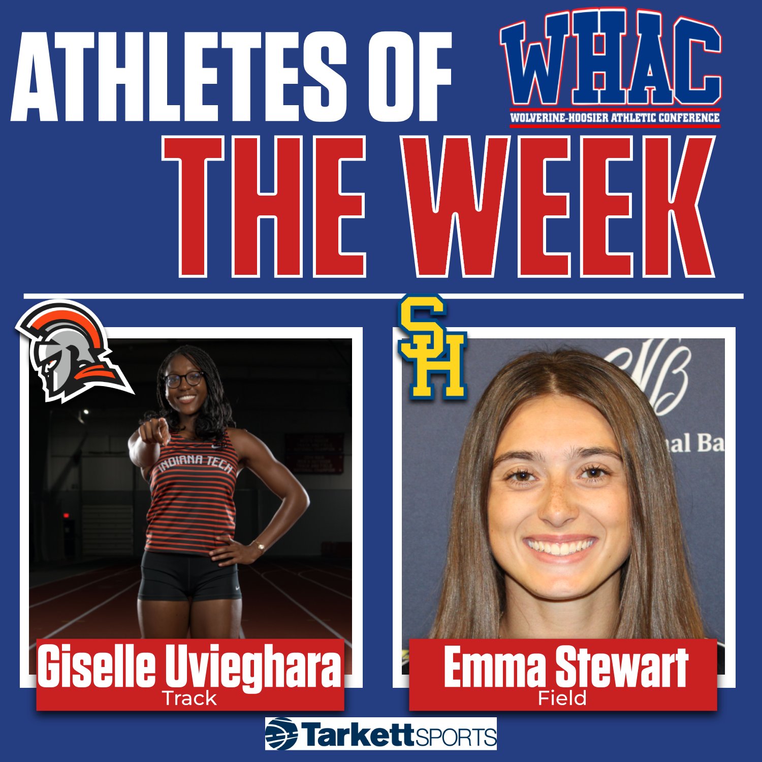 IT's Uvieghara, SHU's Stewart Earn Athlete of the Week Honors