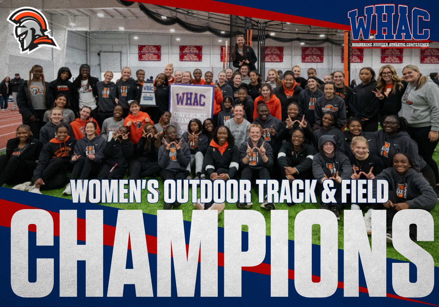 Indiana Tech Earns 8th-straight Women's outdoor track & field title