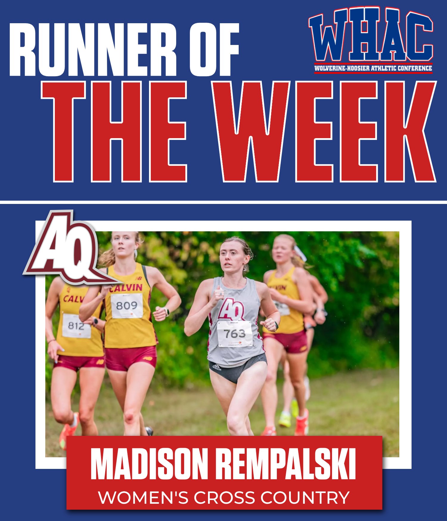 AQ's Rempalski Wins Runner of the Week